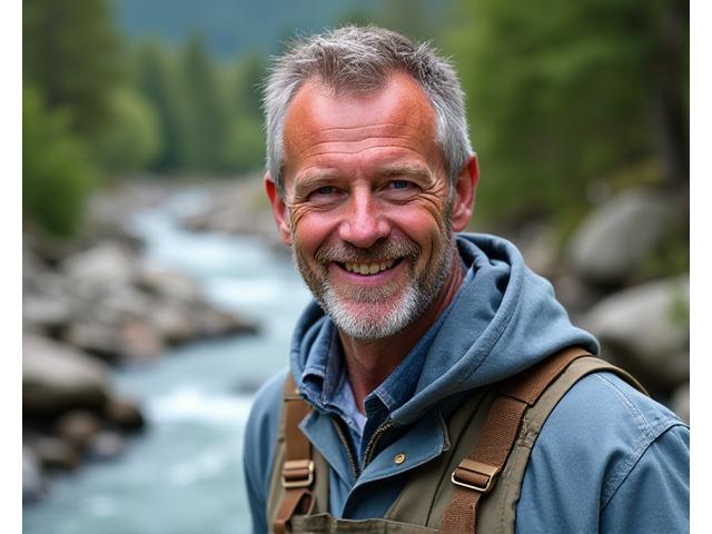 Porträt von Thomas Meier, zertifizierter Alpenström Angelguide