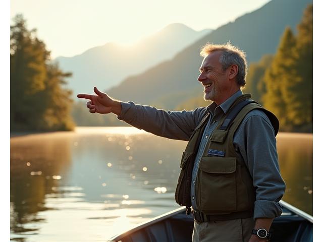 Porträt von Martin Schmid, erfahrener Angelguide